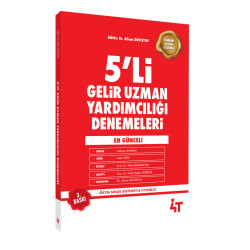 5'Lİ GELİR UZMAN YARDIMCILIĞI DENEMELERİ 3.BASKI