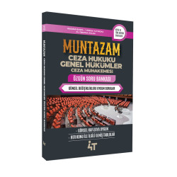 MUNTAZAM Ceza Hukuku Genel Hükümler Ceza Muhakemesi Soru Bankası