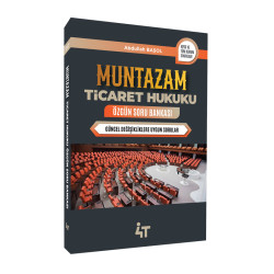 MUNTAZAM Ticaret Hukuku Özgün Soru Bankası