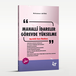 MAHALLİ İDARELER GÖREVDE YÜKSELME SORU BANKASI 2.BASKI