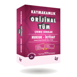 KAYMAKAMLIK ORİJİNAL TÜM ÇIKMIŞ SORULAR 6.BASKI