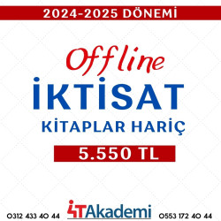 2024 - 2025 DÖNEMİ İKTİSAT OFFLINE  (KİTAPLAR HARİÇ)